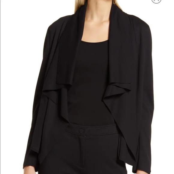 Serenity Drape Front Jacket - Picture 1 of 5